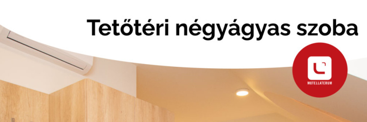 tetőtéri négyágyas szoba